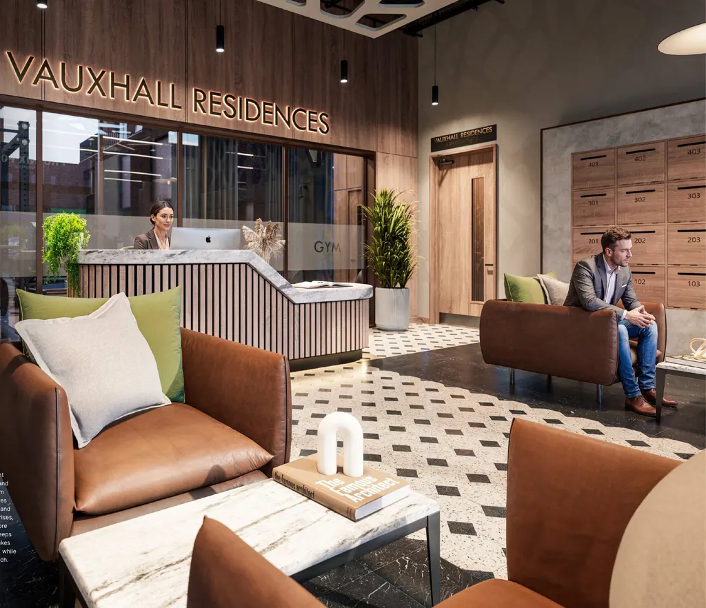 Concierge lobby